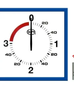 Temporizador de boxeo inglés 3 min + 1 min – Mando a distancia inalámbrico