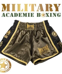 Short Boxeo Tailandés Military Metal Boxe