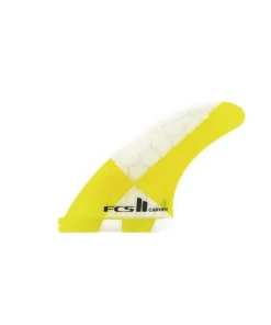 FCSII Carver PC Yellow M Tri Fins