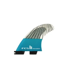 FCSII Performer PC Carbon Teal S Tri Fins