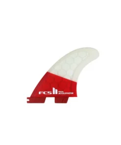 FCSII Accelerator PC Red Mood M Tri Fins