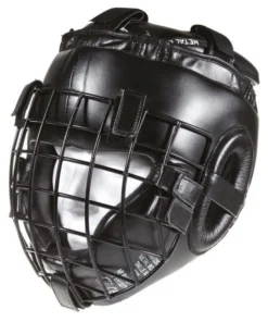 Casco con rejilla Metal Boxe especial combate extremo
