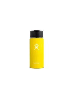 Hydroflask 16oz Wide Mouth w/Flip Lid Lemon