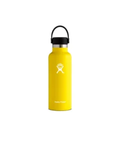 Hydroflask 18oz Standard Mouth w/Flex Cap Lemon