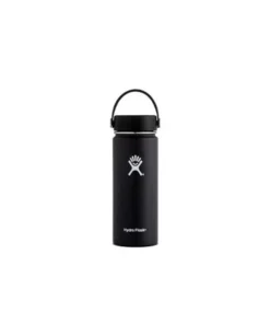 Hydroflask 18oz Wide Mouth w/Flex Cap Black