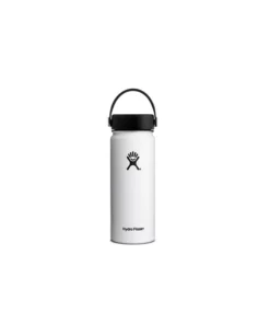 Hydroflask 18oz Wide Mouth w/Flex Cap White