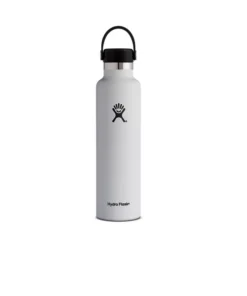 Hydroflask 24oz Standard Mouth w/Flex Cap White