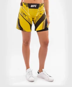 Short de Mujer MMA VENUM UFC Authentic Fight Night corte largo AMARILLO