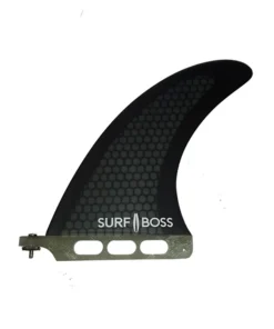 SURF BOSS 9″ Single Fin – schwarz/honeycomb