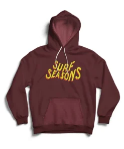 Sudadera Surf Seasons Wine