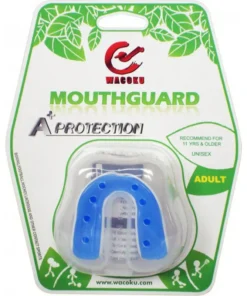 Protector Bucal GEL azul/blanco