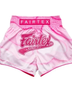 Short Boxeo Tailandés Fairtex Rosa/Blanco 1914