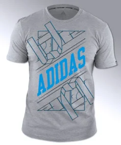 Camiseta Artes marciales gris-azul