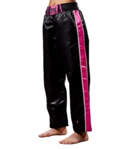 Pantalón Full Contact Metal Boxe Negro Fucsia