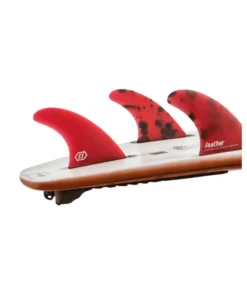 Quillas FS2 Fiberglass Series Red – Feather Fins
