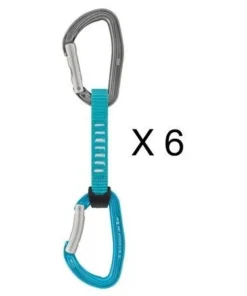 Petzl DJinn Axess (11 cms) x 6 uds