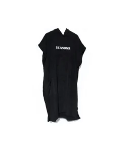 Surf Poncho Seasons Negro