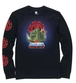 Camiseta de manga larga Element Masters of the Universe Grayskull