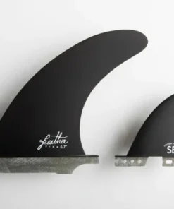 Quilla Central Featherfins Single US + Side Bites 2+1 Black Click Tab