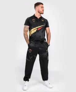 Polo Venum X Mirage Negro/Oro