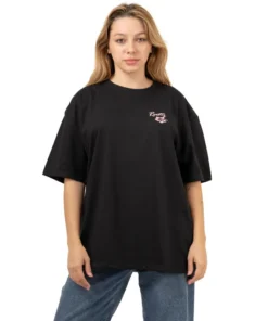 REMERA RUSTY JILL STANDARD 2 DYE RELAXED FIT NEG