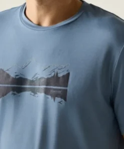 Regatta Camiseta Fingal Stretch Blue