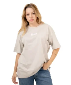 REMERA SANTA OLA BREAK THE RULES GRI MUJER