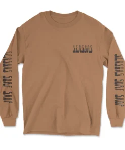 Camiseta Manga Larga Surf Map Brown