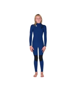 Wetsuit Sisstrevolution Niña Youth 7 Seas Chest Zip Full Blue