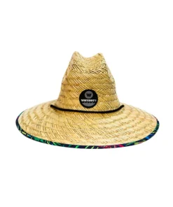 Sombrero de paja WHY NOT con forro tropical – Andean
