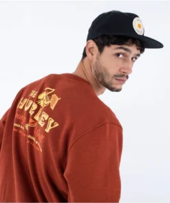 Sudadera Hurley Lounge slub