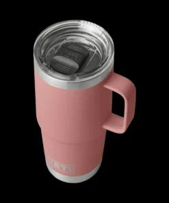 Taza Yeti rambler Travel Mug V2 20 Oz Sandstone Pink