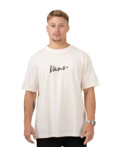 REMERA VANS CLASSIC SCRIPT SS CRU HOMBRE