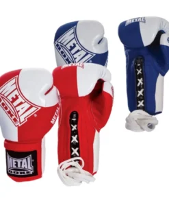 Guantes de Boxeo Pro Metal Boxe con Cordones