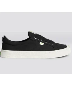 Zapatillas Cariuma Oca Low Black Canvas