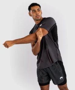 Camiseta Dry Tech Venum Electron 3.0 – Gris / Rojo