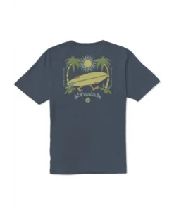 Vissla Out There Organic dark denim camiseta