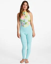 Neopreno chica asas billabong 2/2mm Salty Jane – Springsuit Long Jane para Mujer