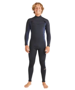 Billabong Absolute Natural 4/3mm chest zip dark navy traje de neopreno