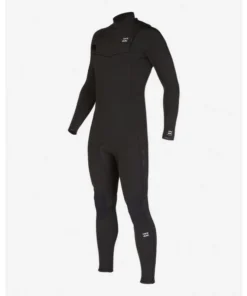 Billabong Absolute 4/3mm chest zip full gbs black traje de neopreno
