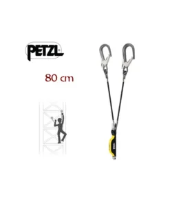 Absorbica en y con MGO de 80cm de petzl