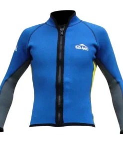 Seland cinca chaqueta rafting 3 mm. azul-gris-amarillo