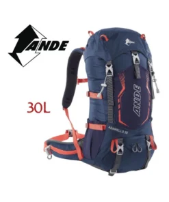 Adamello 30L (Blu/Arancio) – Mochila de trekking – Ande