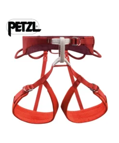 Adjama (Dark Red) – Arnés de escalada confortable y polivalente – Petzl