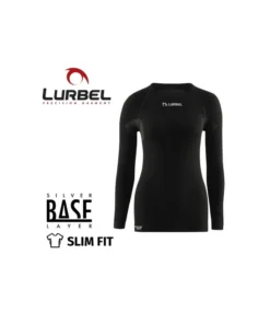 alaska long sleeves women (black) – camiseta térmica mujer – lurbel