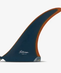 Quilla de longboard – Tiller Fiberglass solid Cobalt / Patina 10.0, FUTURES.