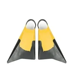 Aletas de Bodyboard Pride Vulcan V2 Amarillo-Negro