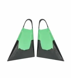 Aletas de Bodyboard Pride Vulcan V3 Verde-Negro
