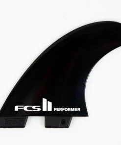 Aletas FCS II Performer Black Medium Tri Shaper Fins – Thruster, FCS