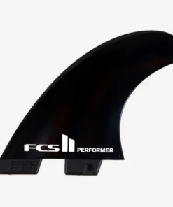 Aletas FCS II Performer Black Small Tri Shaper Fins – Thruster, FCS